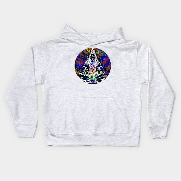 Shiva ( Hindu ) Kids Hoodie by artbysavi